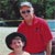 Matt with Grandpa Farrell- July 2000